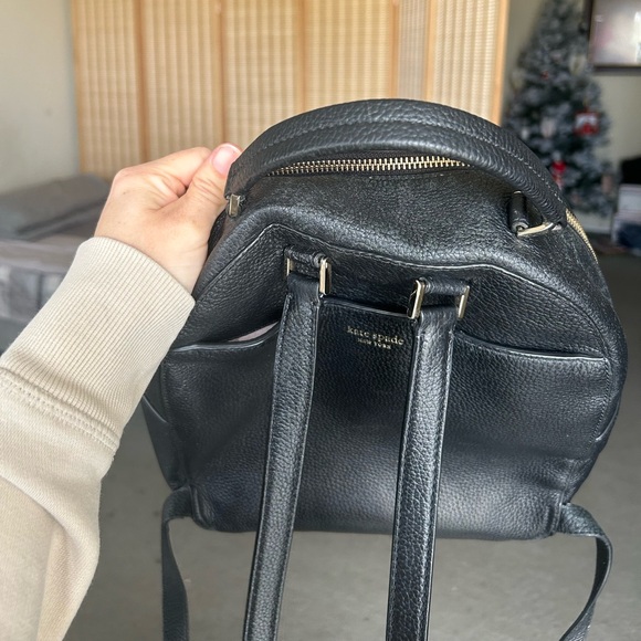 Kate Spade Polly medium Backpack in Black - Picture 3 of 17